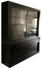 Buffetkast XL design zwart – zwart 240 x 240cm, Huis en Inrichting, Kasten | Buffetkasten, Ophalen of Verzenden, Nieuw