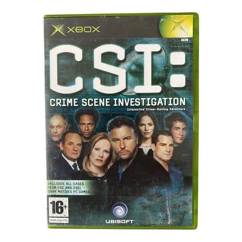 CSI: Crime Scene Investigation (XBOX) (TWEEDEHANDS), Spelcomputers en Games, Games | Xbox Original, Verzenden