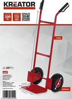 Kreator KRT670301 Steekwagen - draagvermogen 200 kg - staal, Huis en Inrichting, Verzenden, Zo goed als nieuw