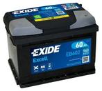 Exide Accu Excell EB602 60 Ah AUDI, Auto-onderdelen, Accu's en Toebehoren, Verzenden, Nieuw