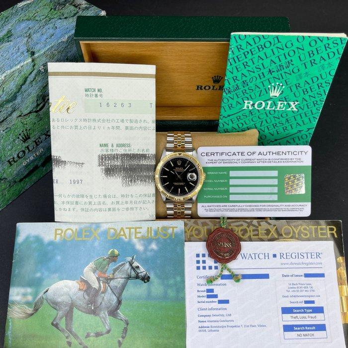 Rolex - Datejust Turn-O-Graph - 16263 - Unisex - 1996, Sieraden, Tassen en Uiterlijk, Horloges | Heren
