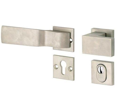 SKG3 knop/kruk op rozet Tukan Links + kerntrekbeveiliging, Doe-het-zelf en Verbouw, Hang- en Sluitwerk, Nieuw, Ophalen of Verzenden