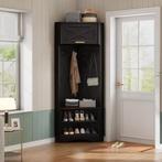 Moderne Garderobeset – Houten Halgarderobe 4 Haken 53×53×180, Huis en Inrichting, Verzenden, Nieuw