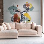 Profhome 399101-GU Fotobehang vogel patroon mat grijs, Huis en Inrichting, Stoffering | Behang, Verzenden