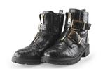 Nelson Biker boots in maat 39 Zwart | 10% korting, Kleding | Dames, Schoenen, Verzenden, Zwart, Overige typen, Zo goed als nieuw