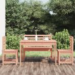 vidaXL 4-delige Tuinset massief douglashout, Verzenden, Nieuw, 4 zitplaatsen, Tuinset