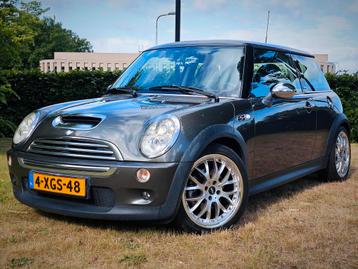 Mini Cooper S 2007 Grijs 163 pk - NAVI/LEDER/CRUISE/AIRCO beschikbaar voor biedingen