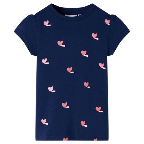 vidaXL Kindershirt 128 marineblauw, Kinderen en Baby's, Kinderkleding | Overige, Nieuw, Verzenden