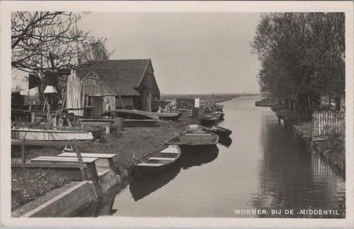 WORMER - Bij de Middentil, Verzamelen, Ansichtkaarten | Nederland, Verzenden