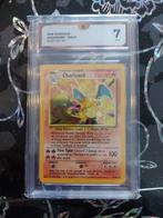 Pokémon - 1 Graded card - Charizard 4/102 Holo - GG 7 - WOTC, Hobby en Vrije tijd, Verzamelkaartspellen | Pokémon, Nieuw