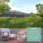 2dekans | LifeGoods Parasol Vierkant – Incl. Hoes – 30°, Tuin en Terras, Zonneschermen, Ophalen of Verzenden, Zo goed als nieuw