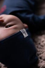 Jeans blauwe romper Pelle met overslag  Vingino Maat 68, Kinderen en Baby's, Babykleding | Overige, Nieuw, Ophalen of Verzenden