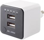 SHI - USB-lader met timer 2xUSB ( Save Battery Life ), Nieuw