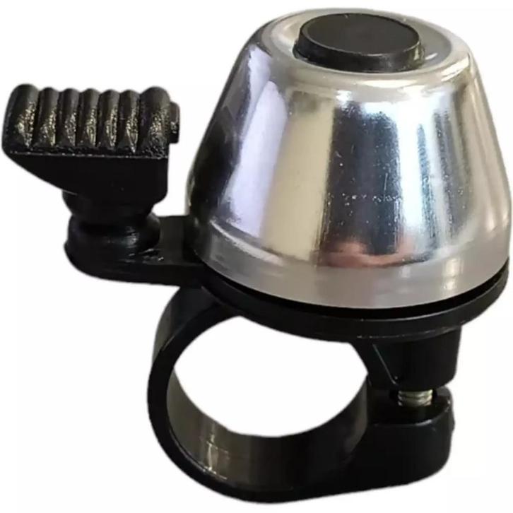 Falkx Fietsbel - Bullet Design - Zilver - Heldere Klank -..., Fietsen en Brommers, Fietsaccessoires | Overige Fietsaccessoires