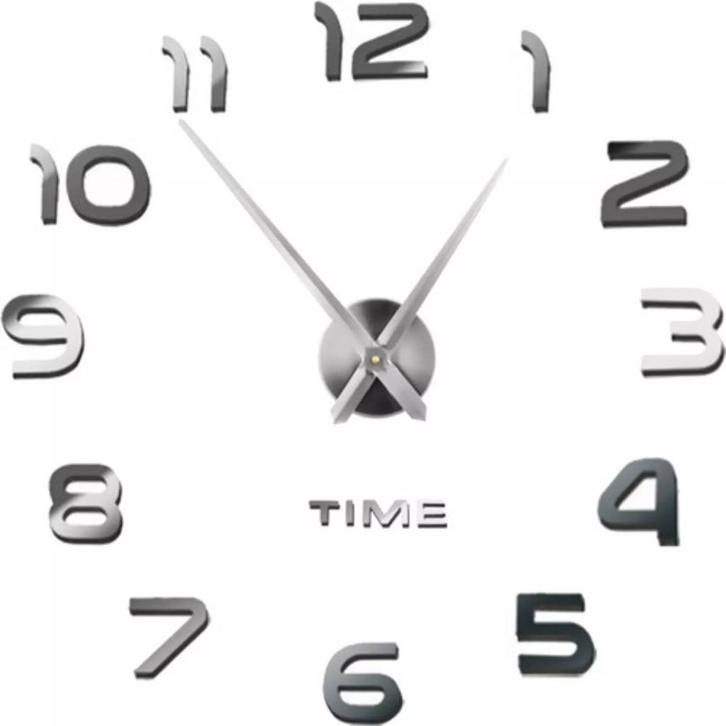 Ruhhy DIY Wandklok - Aanpasbare Grootte 60-130cm - Modern..., Huis en Inrichting, Woonaccessoires | Klokken, Nieuw, Ophalen of Verzenden