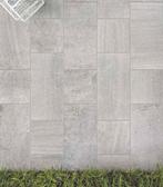 Steenlook vloertegel Merano r11 slipstop mat grijs 25x25 cm, Nieuw, Keramiek, 20 tot 40 cm, Ophalen of Verzenden