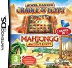 Jewel Master Cradle of Egypt + Mahjong 2 Pack (Nintendo DS), Verzenden, Gebruikt