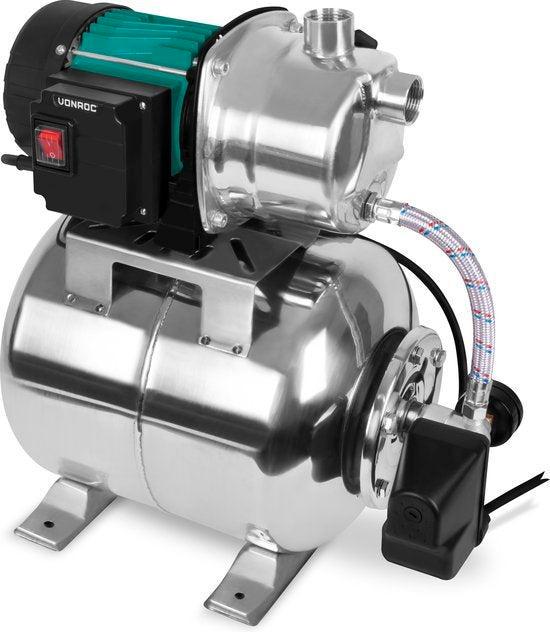 2dekans | VONROC Hydrofoorpomp / hydrofoorset met, Doe-het-zelf en Verbouw, Gereedschap | Overige machines, Zo goed als nieuw