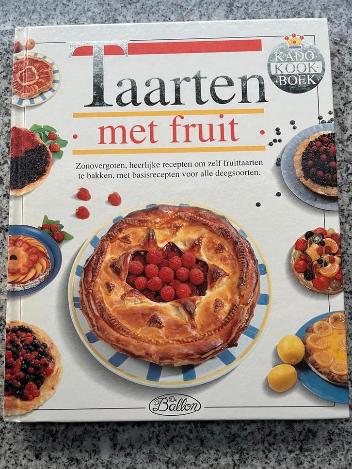 Taarten met fruit, Boeken, Kookboeken, Europa, Gelezen, Taart, Gebak en Desserts, Verzenden