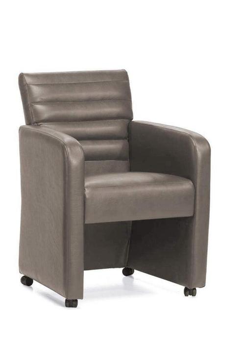 Eetkamerstoel Garda - eetkamerstoelen - Taupe, Huis en Inrichting, Stoelen, Nieuw, Stof