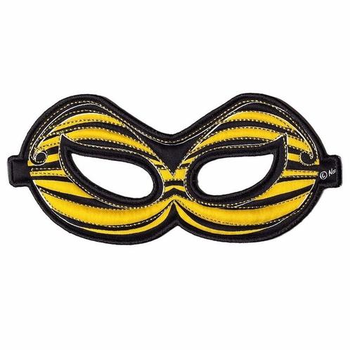 Bijen oogmasker geel voor kinderen - Oogmaskers, Hobby en Vrije tijd, Feestartikelen, Ophalen of Verzenden