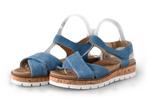 Feyn Sandalen in maat 38 Blauw | 10% extra korting, Kleding | Dames, Schoenen, Feyn, Sandalen of Muiltjes, Zo goed als nieuw, Verzenden