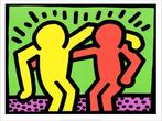 Keith Haring, (after) - Amigos (Me alegro de verte) - Big