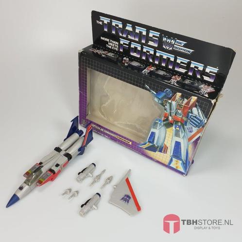 Transformers Starscream met doos (Toys), Verzamelen, Poppetjes en Figuurtjes, Zo goed als nieuw, Verzenden