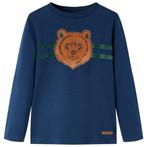 vidaXL Kindershirt met lange mouwen 128 marineblauw, Kinderen en Baby's, Verzenden, Nieuw