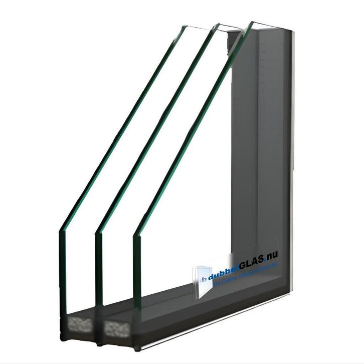 Triple Glas 5mm* - sp - 4mm - sp2 - 4mm*, Doe-het-zelf en Verbouw, Glas en Ramen, Nieuw, Ophalen of Verzenden