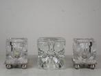 Lamp (2) - Set kubuslampen - Glas, Metaal
