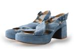 VIA VAI Sandalen in maat 41 Blauw | 10% extra korting, Sandalen of Muiltjes, Zo goed als nieuw, VIA VAI, Verzenden