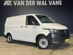 Volkswagen Transporter 2.0 TDI 111pk L1H1 Euro6 RIJKLAAR Air, Stof, Gebruikt, Volkswagen, Wit