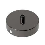 Plafondkap | Calex (Rond, 1 lamp, Glanzend parel zwart), Verzenden, Nieuw