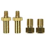 Benson Fiets nippelset - ventielen - messing - 4-delig -..., Fietsen en Brommers, Fietsaccessoires | Overige Fietsaccessoires