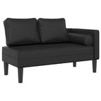 Zwarte Lounge Stoel - - Retourdeal! Ideaal Relaxen Thuis, Huis en Inrichting, Minder dan 75 cm, Nieuw, Ophalen of Verzenden, 100 tot 125 cm
