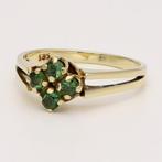 Ring - 14 karaat Geel goud Toermalijn, Sieraden, Tassen en Uiterlijk, Ringen, Nieuw