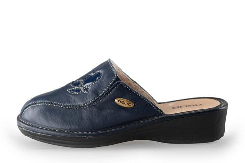 Tiglio Pantoffels in maat 39 Blauw | 10% extra korting, Kleding | Dames, Schoenen, Blauw, Zo goed als nieuw, Pantoffels of Sloffen