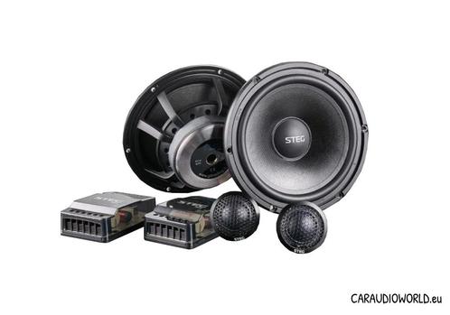 Steg 2-way Set: Woofer 165mm + Tweeter 32mm + Crossover, Auto diversen, Autospeakers, Nieuw, Verzenden