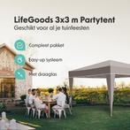 2dekans | LifeGoods Partytent - Paviljoen - EasyUp -, Ophalen of Verzenden, Zo goed als nieuw