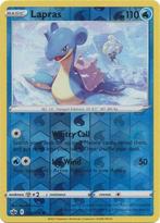 Lapras 029/198 reverse holo Chilling Reign, Ophalen of Verzenden, Nieuw, Losse kaart, Foil