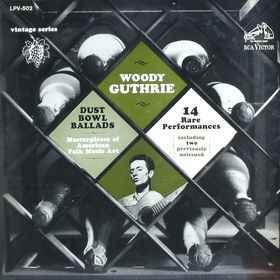 LP gebruikt - Woody Guthrie - Dust Bowl Ballads, Cd's en Dvd's, Vinyl | Overige Vinyl, Zo goed als nieuw, Verzenden