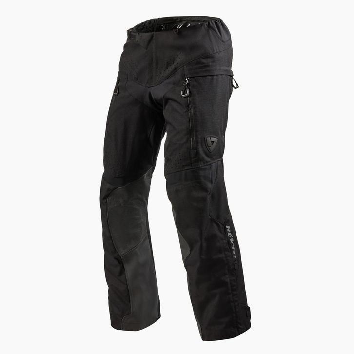 REVIT! Continent Short Black Motorcycle Pants, Motoren, Kleding | Motorkleding, Heren, Nieuw met kaartje, Broek | leer, Verzenden