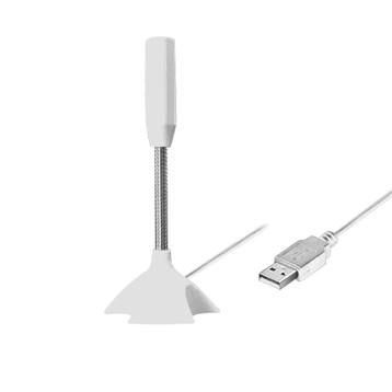 1x DrPhone MPM - Mini Microfoon Met Houder - USB - Verstelba