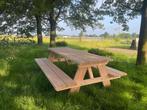 ACTIE! Stevige picknicktafels van douglashout hoge kwaliteit, Tuin en Terras, Ophalen of Verzenden, Nieuw, Vierkant, Hout