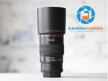 Canon EF 100mm f/2.8L Macro IS USM - Incl. BTW! beschikbaar voor biedingen