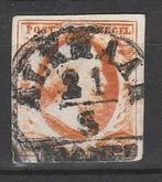 Postzegel Ned 1852 Nr.3 gebruikt zie omschrijving (1370), Postzegels en Munten, Postzegels | Nederland, Verzenden, T/m 1940, Gestempeld