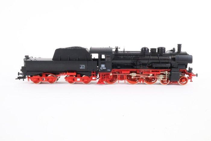 Fleischmann H0 - 64162 - Stoomlocomotief met tender (1) - 38, Hobby en Vrije tijd, Modeltreinen | H0