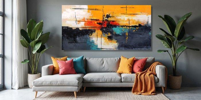 Monika Spiewak - Abstract - XXL - 1/1 Unique Piece, Antiek en Kunst, Kunst | Schilderijen | Modern