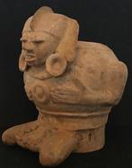 Pre-Columbiaans Maya figuurlijk groot containerschip met